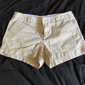 khaki shorts